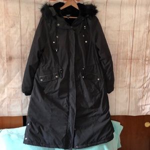 Torrid down trench coat